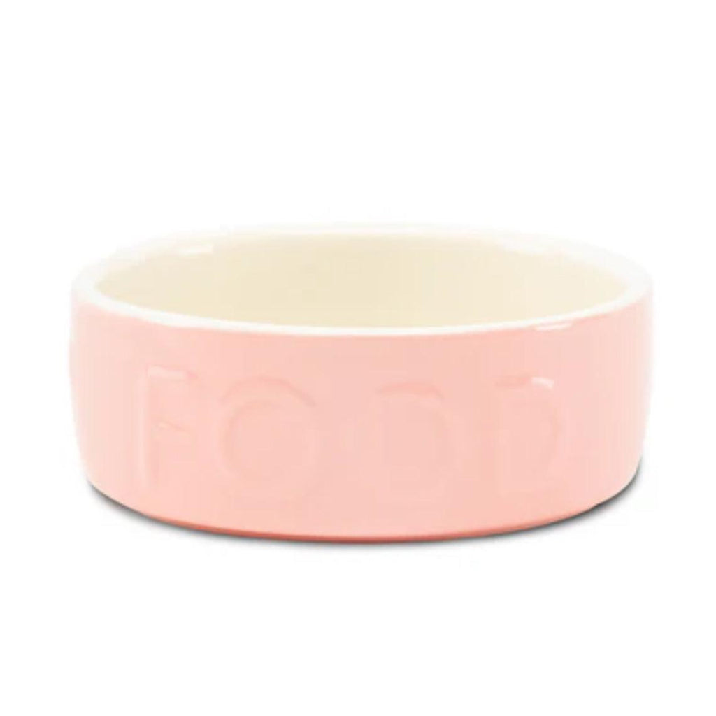 Classic Food Dog Bowl Pink - Posh Poos