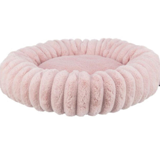 Round Cloud Dog Bed -Pink 60cm - Posh Poos