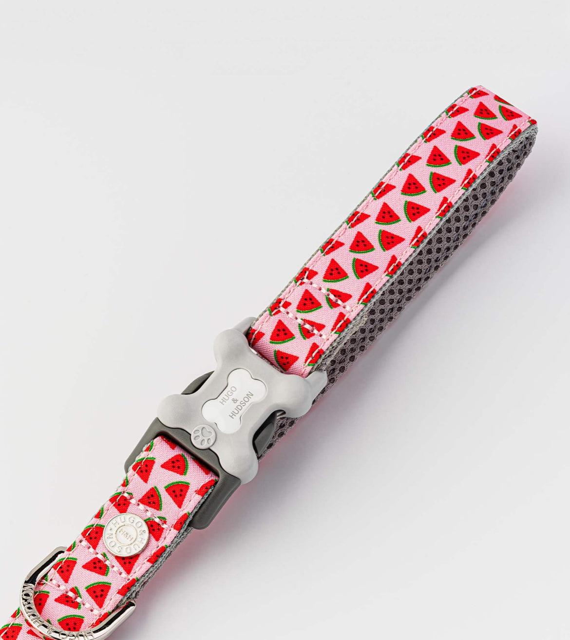 XS Puppy Harness, Lead, Collar Set -Watermelon - Posh Poos