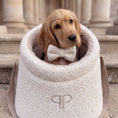 Load image into Gallery viewer, Posh Poos Dog/Puppy Carrier Bag – Boucle - Cream