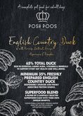 Load image into Gallery viewer, Dog Superfood 65% English Country Duck 2kg - Posh Poos
