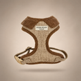 Load image into Gallery viewer, Marlow Linen Puppy Harness - Chestnut