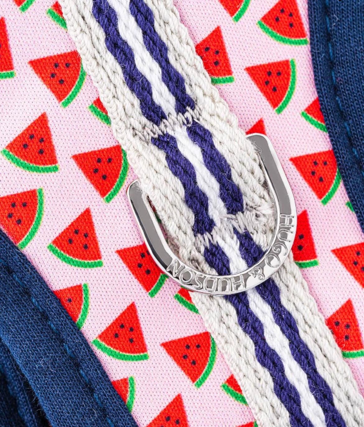 XS Puppy Harness, Lead, Collar Set -Watermelon - Posh Poos