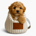 Load image into Gallery viewer, posh poos dog carrier bag with Maltipoo puppy toy breed
