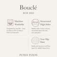 Load image into Gallery viewer, Luxury Boucle Box Bed