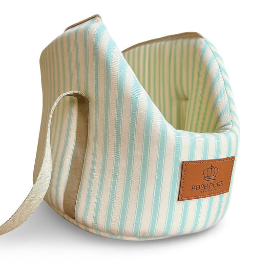 Posh Poos Dog Carrier Bag - Green