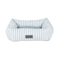 Load image into Gallery viewer, Scruffs Sea Green Stripe Coastal Box Dog Bed for Dogs and Puppies