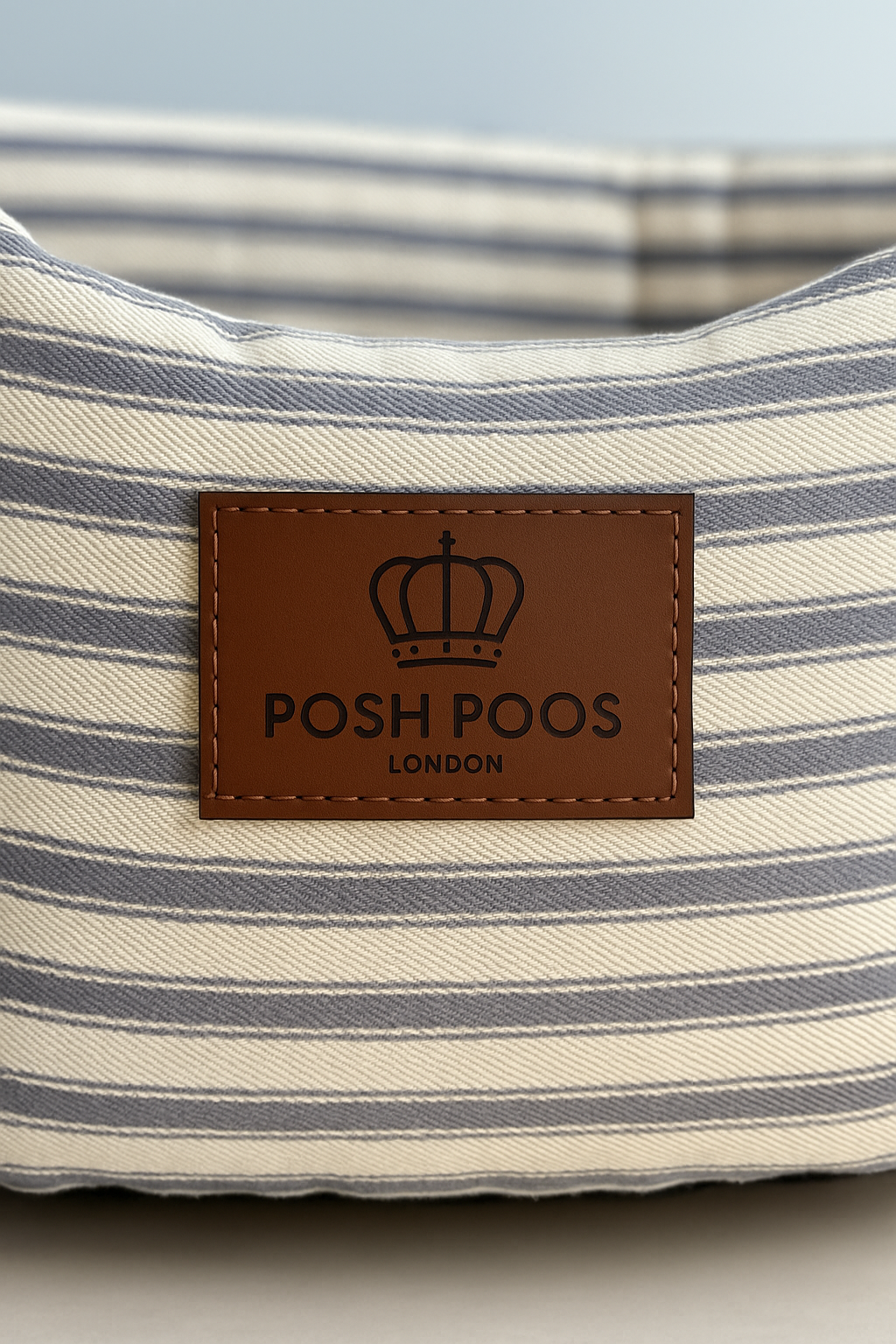 Posh Poos Dog Bed - Grey