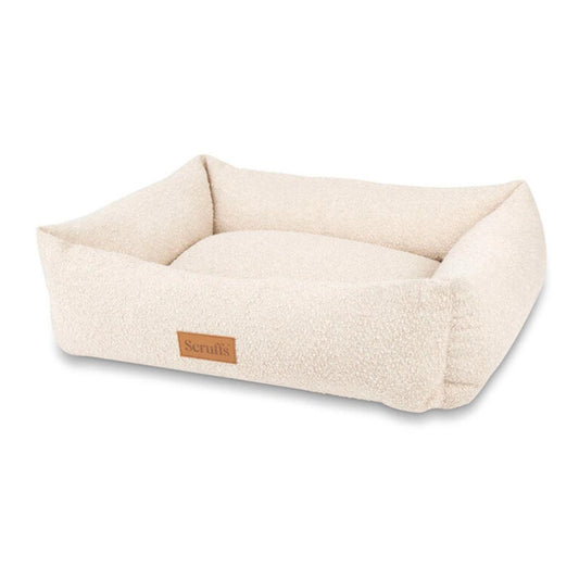Boucle Box Bed IVORY 75x60