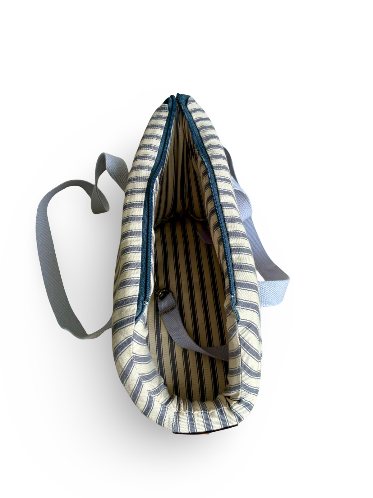 Posh Poos Tiny Dog/Puppy Carrier Bag -Grey