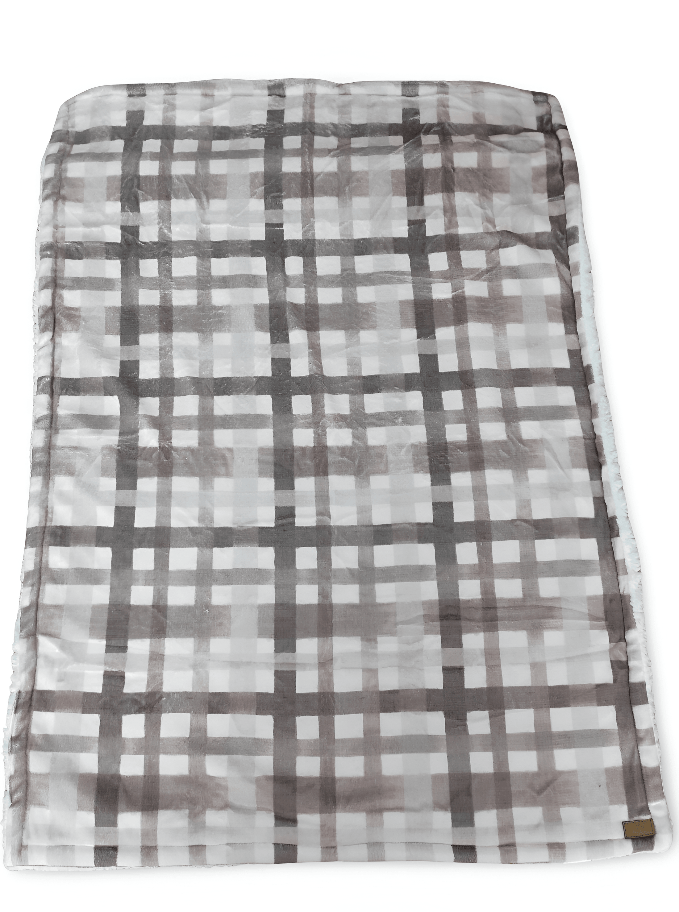 CHECKS Posh Poos Sherpa Dog and Puppy Blanket, Free Delivery - Posh Poos