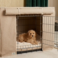 Load image into Gallery viewer, Complete Puppy Crate Set - Oatmeal Linen (Save £30)