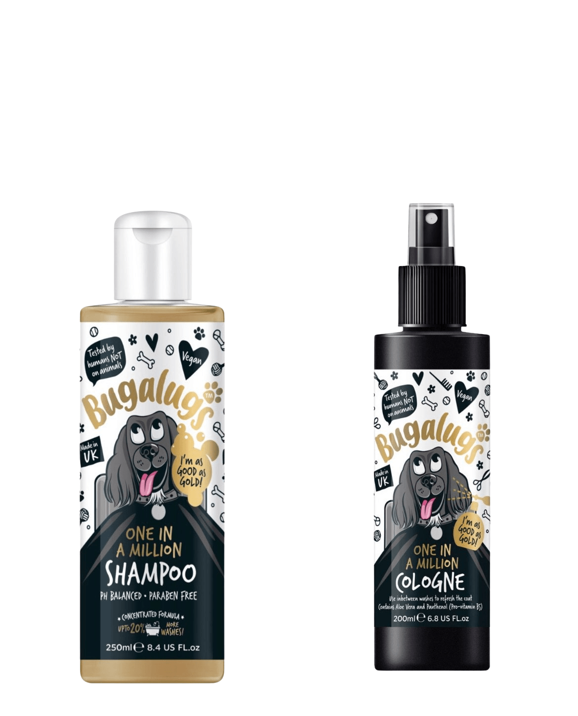 Bugalugs One In A Million Shampoo And Cologne Set - Posh Poos