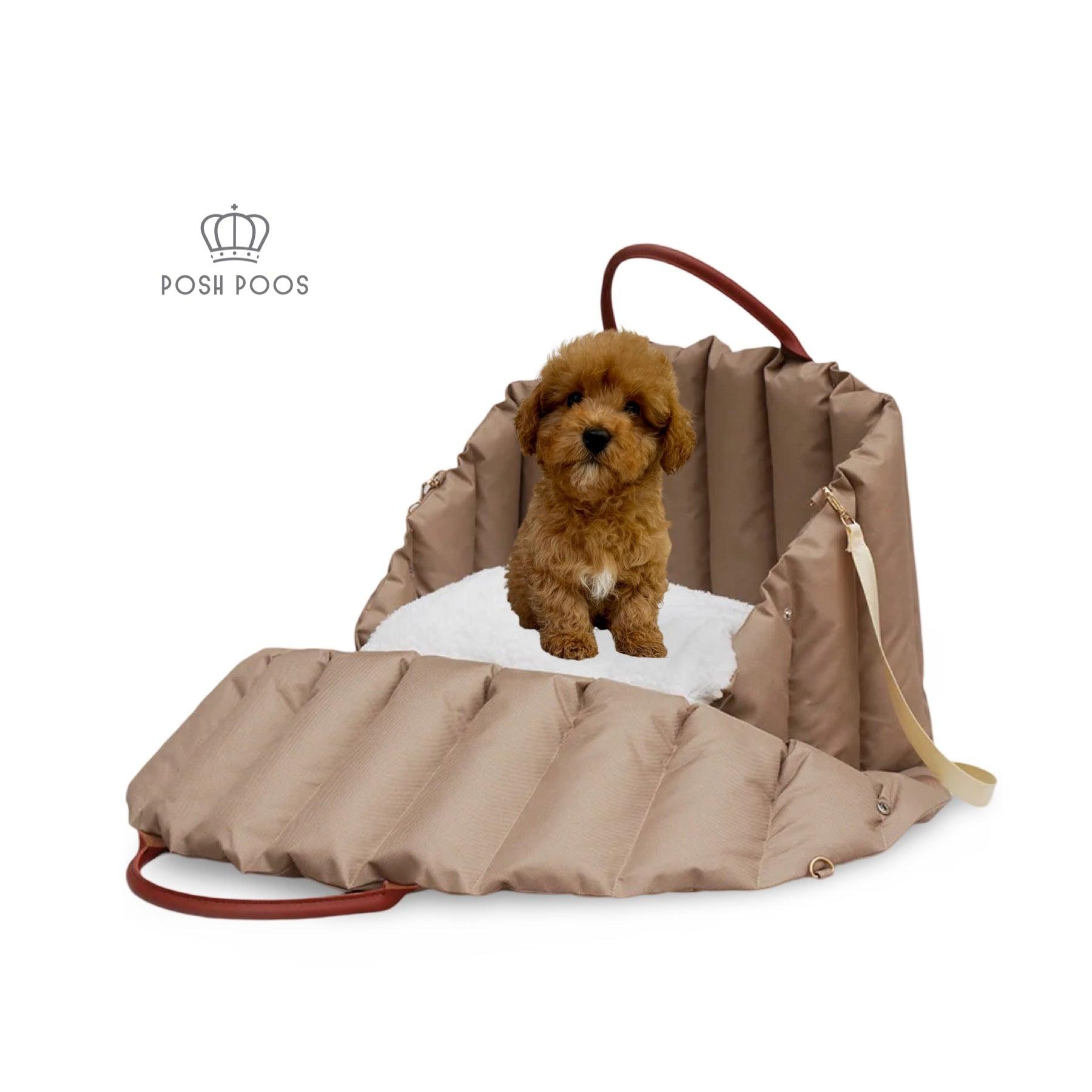 Portable Dog Bag/Dog Car Booster Seat - Posh Poos