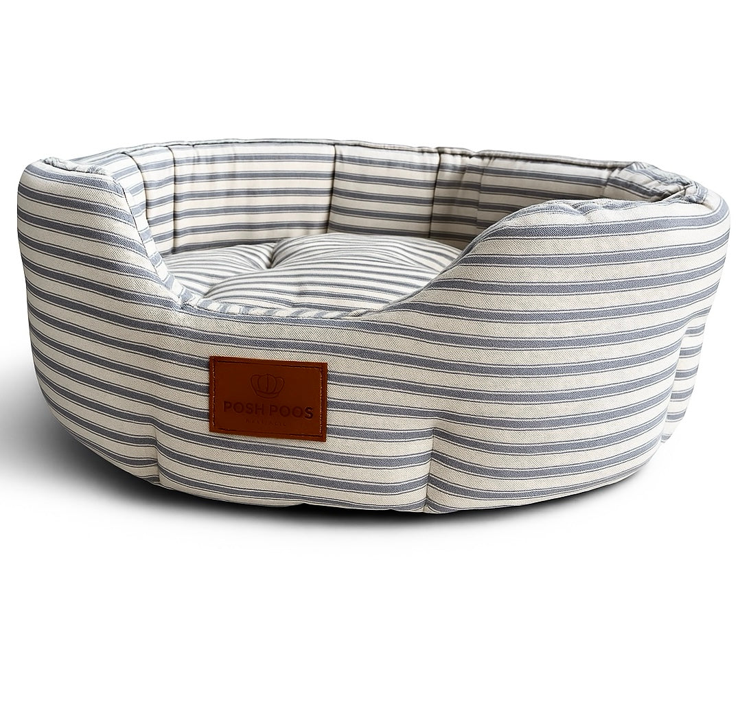 Posh Poos Dog Bed - Grey