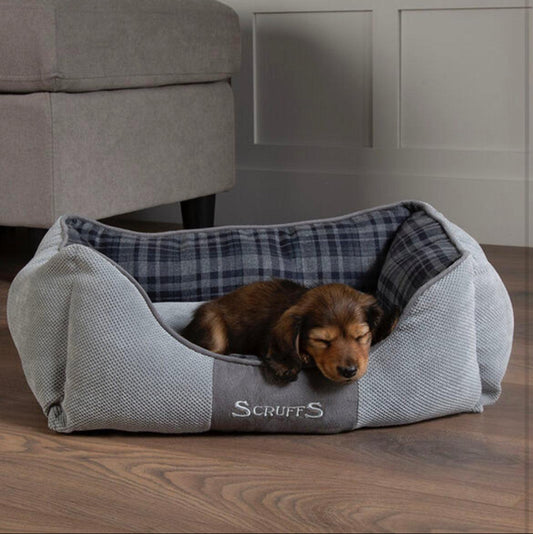 Scruffs Highland Box Bed, 50x40 cm EXTRA SMALL Puppy - Posh Poos