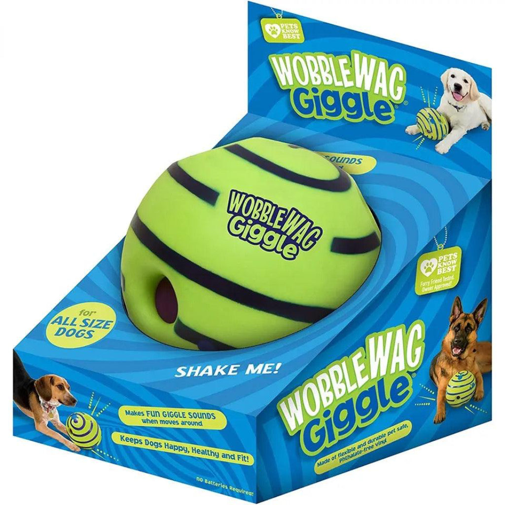 Wobble Wag Giggle Dog Ball - Posh Poos