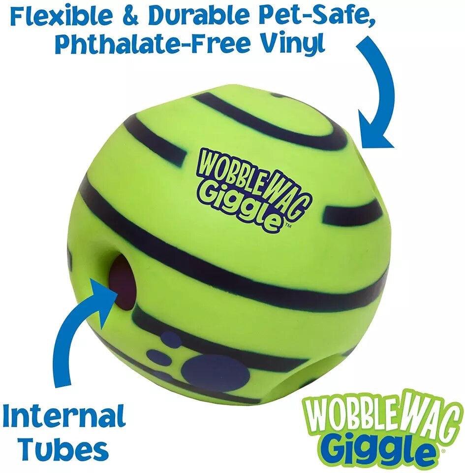 Wobble Wag Giggle Dog Ball - Posh Poos