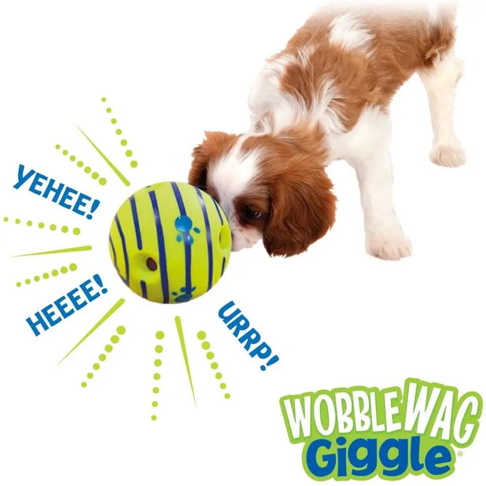 Wobble Wag Giggle Dog Ball - Posh Poos
