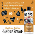 Load image into Gallery viewer, Bugalugs Gingerbread Xmas Shampoo For Dogs And Puppies 500ml - Posh Poos