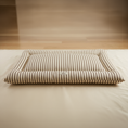 Load image into Gallery viewer, Crate Mattress - Heritage Stripe - Taupe