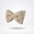 Load image into Gallery viewer, Teddy Bow Tie - Oatmeal