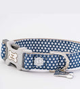 Load image into Gallery viewer, XS Puppy Harness, Lead, Collar Set - Navy Stars - Posh Poos
