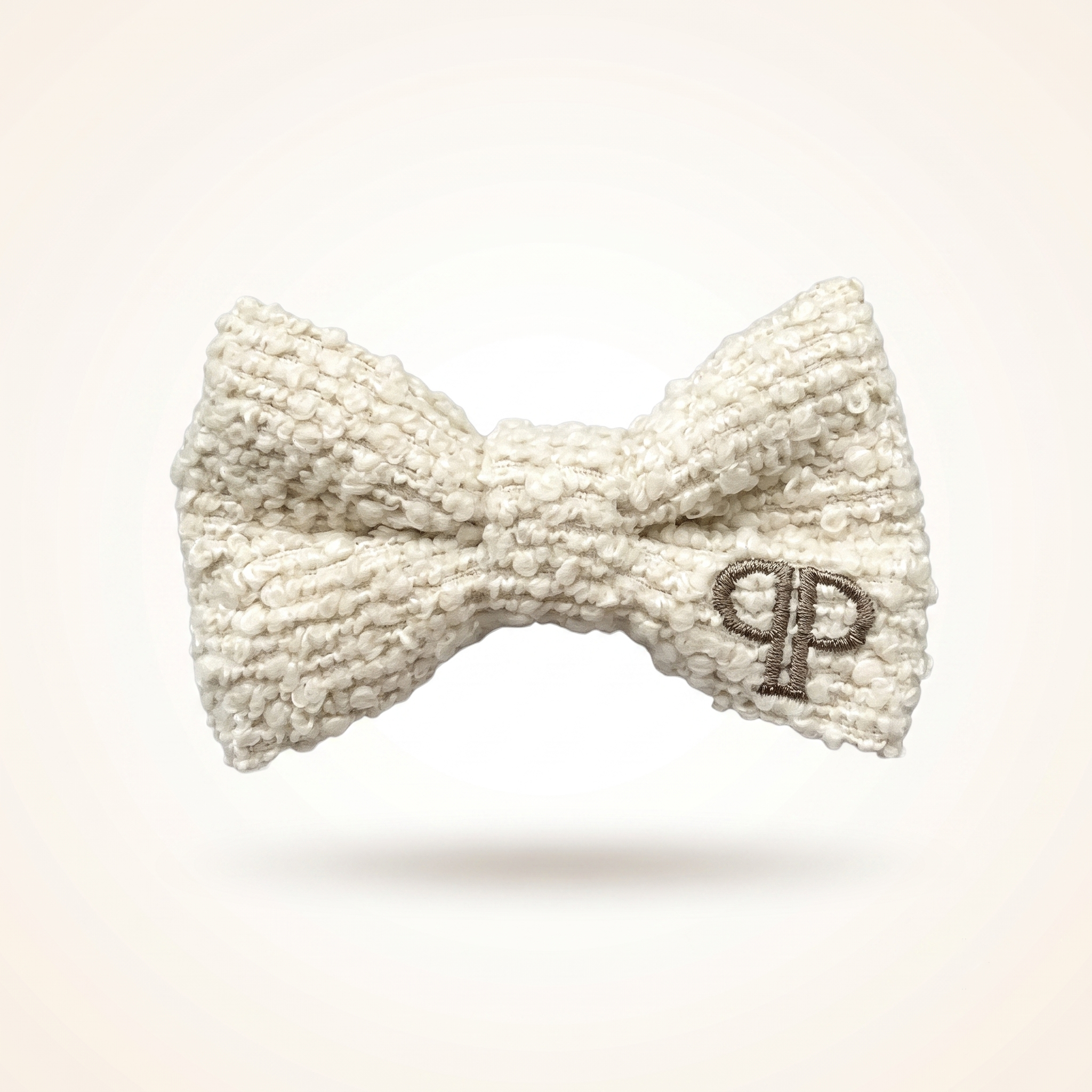 Boucle Bow - Cream