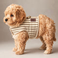 Load image into Gallery viewer, Heritage Stripe Sherpa Coat Harness - Taupe
