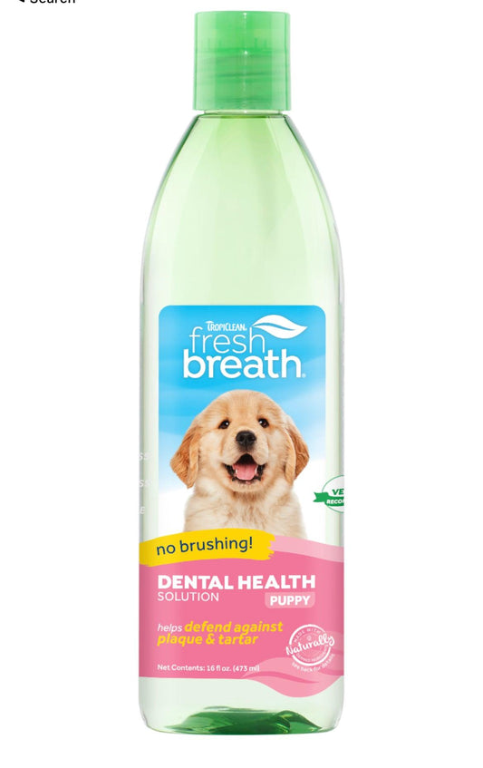 No Brushing Dental Health Solution For Puppies and Dogs - Posh Poos