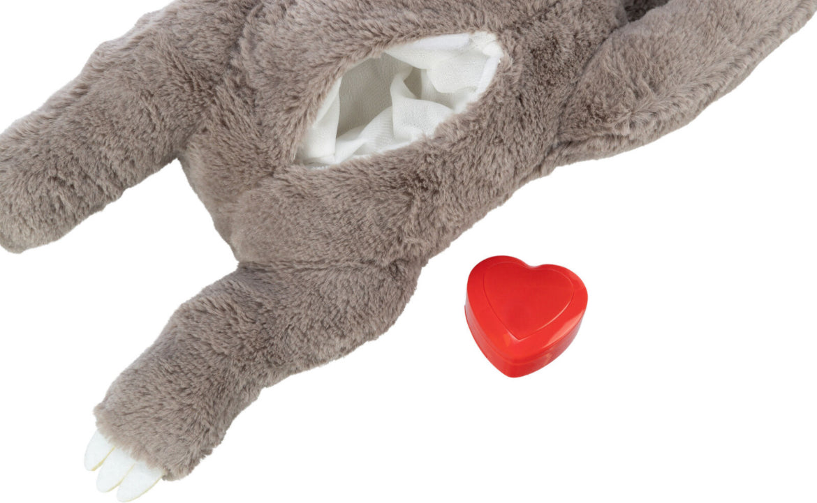 Calming Puppy Comfort Toy with Simulated Heartbeat – 34cm