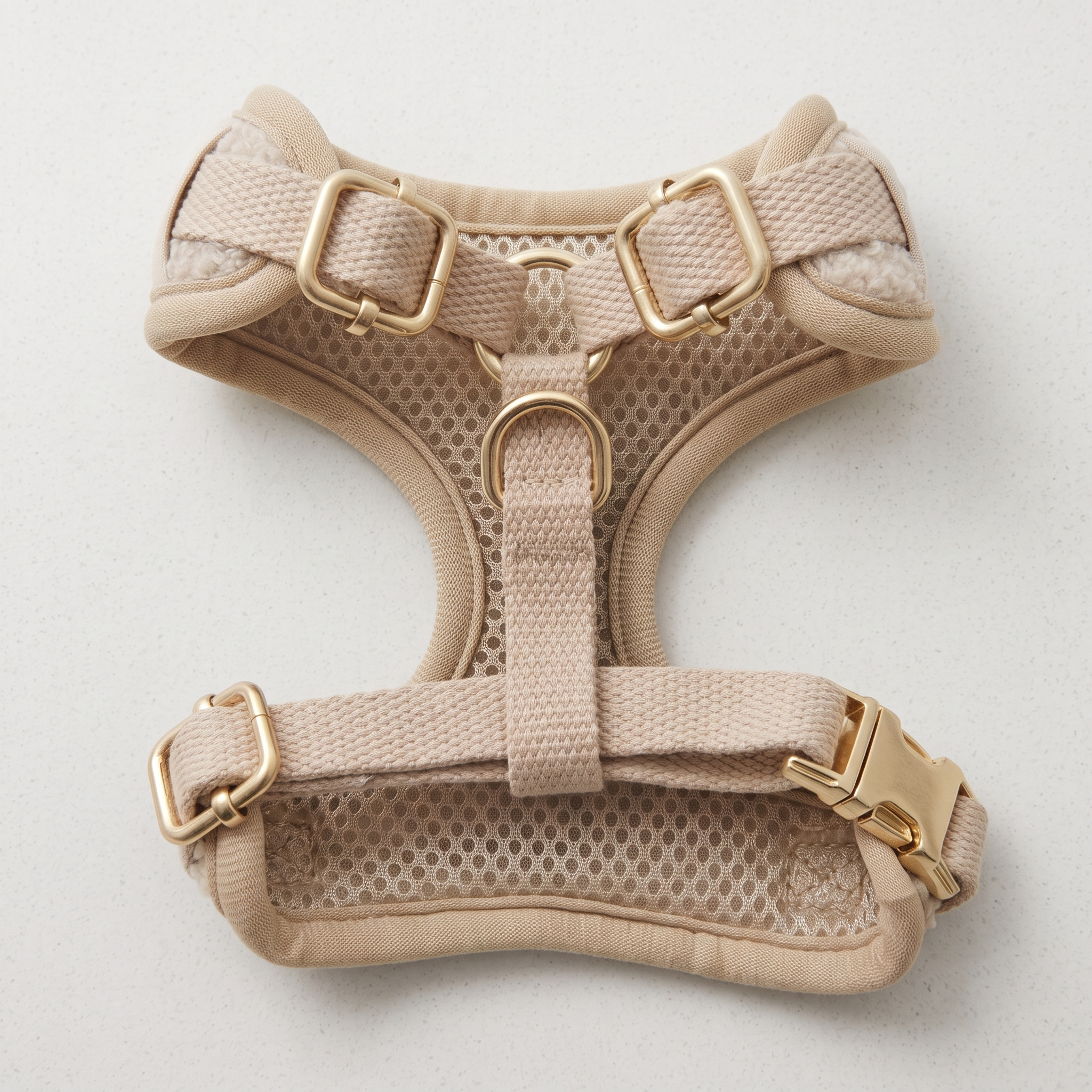 Teddy Puppy Harness - Oatmeal