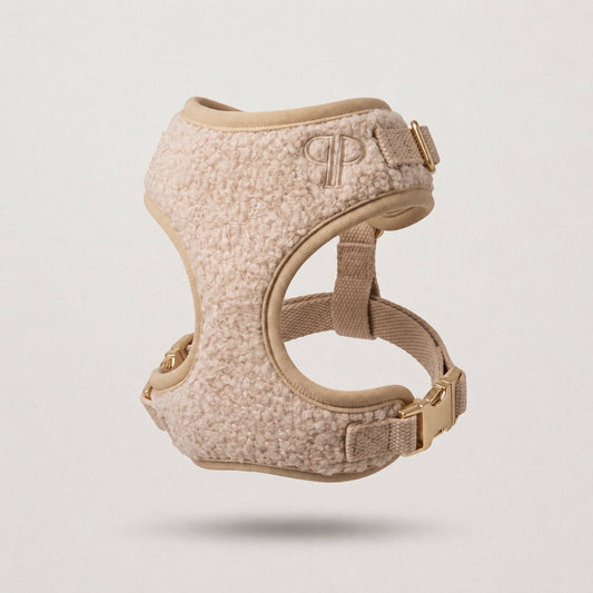 Teddy Puppy Harness - Oatmeal