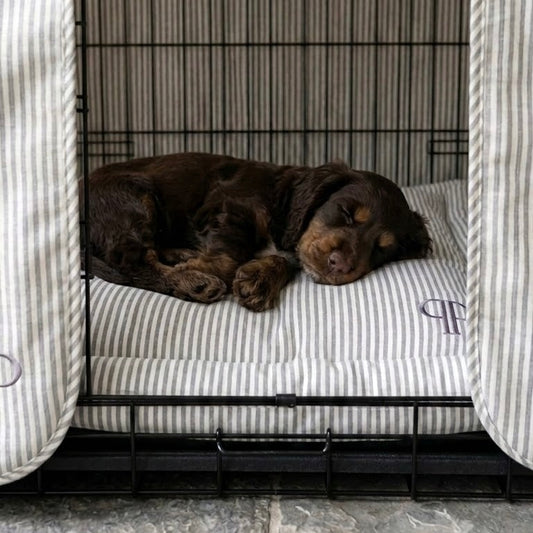 Crate Mattress - Heritage Stripe -Grey