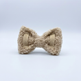 Load image into Gallery viewer, Teddy Bow Tie - Oatmeal
