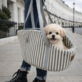 Load image into Gallery viewer, Posh Poos Tiny Dog/Puppy Carrier Bag -Grey
