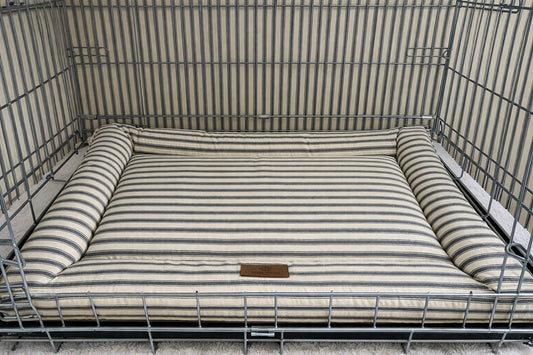 Crate Mattress - Heritage Stripe  (Grey)