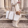Load image into Gallery viewer, Posh Poos Dog/Puppy Carrier Bag – Boucle - Cream
