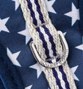 Load image into Gallery viewer, XS Puppy Harness, Lead, Collar Set - Navy Stars - Posh Poos
