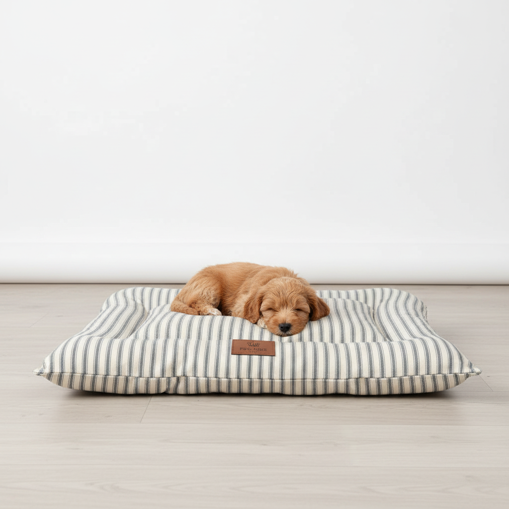 Crate Mattress - Heritage Stripe  (Grey)