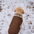 Load image into Gallery viewer, Quilted Sherpa-Lined Puppy & Small Dog Coat
