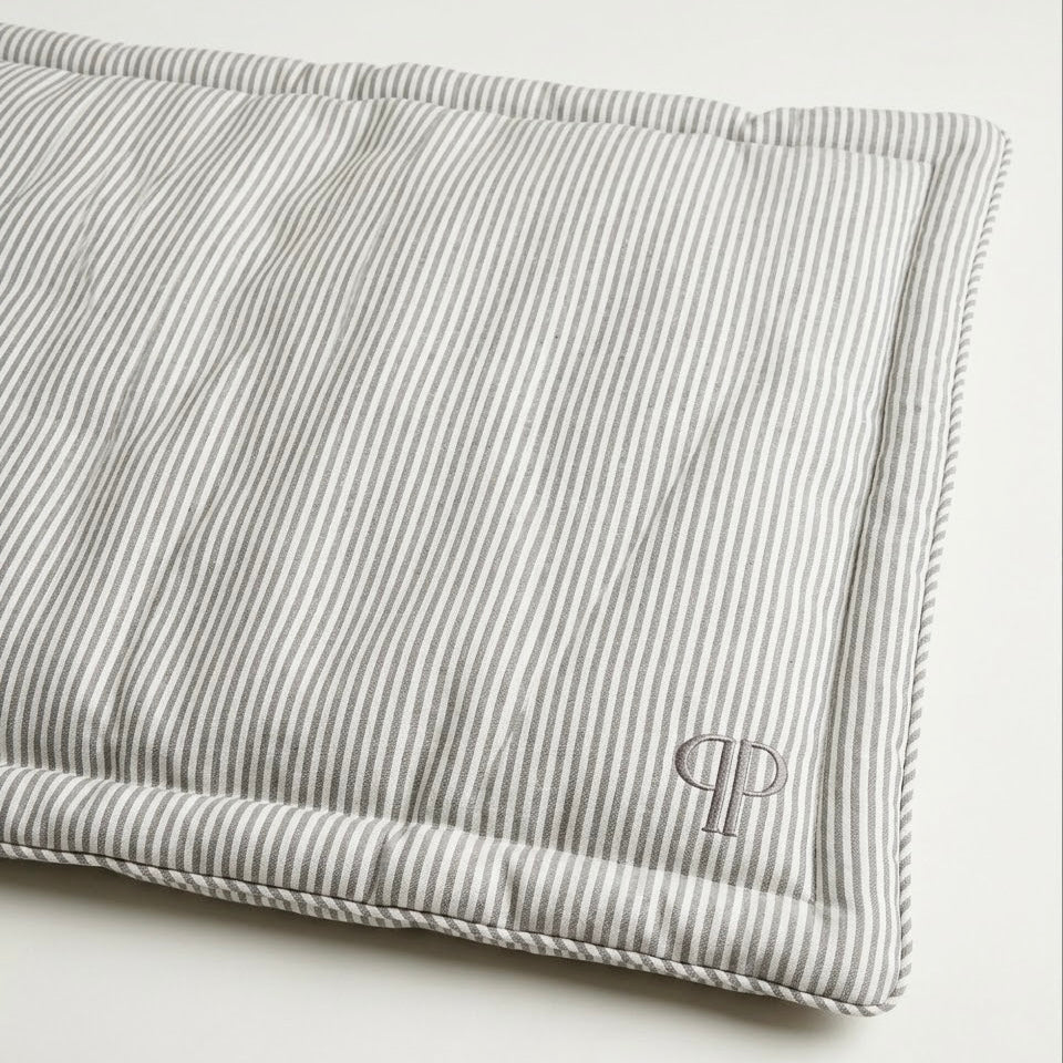 Crate Mattress - Heritage Stripe -Grey