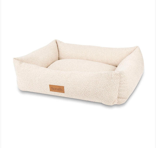 Boucle Box Bed IVORY 75x60