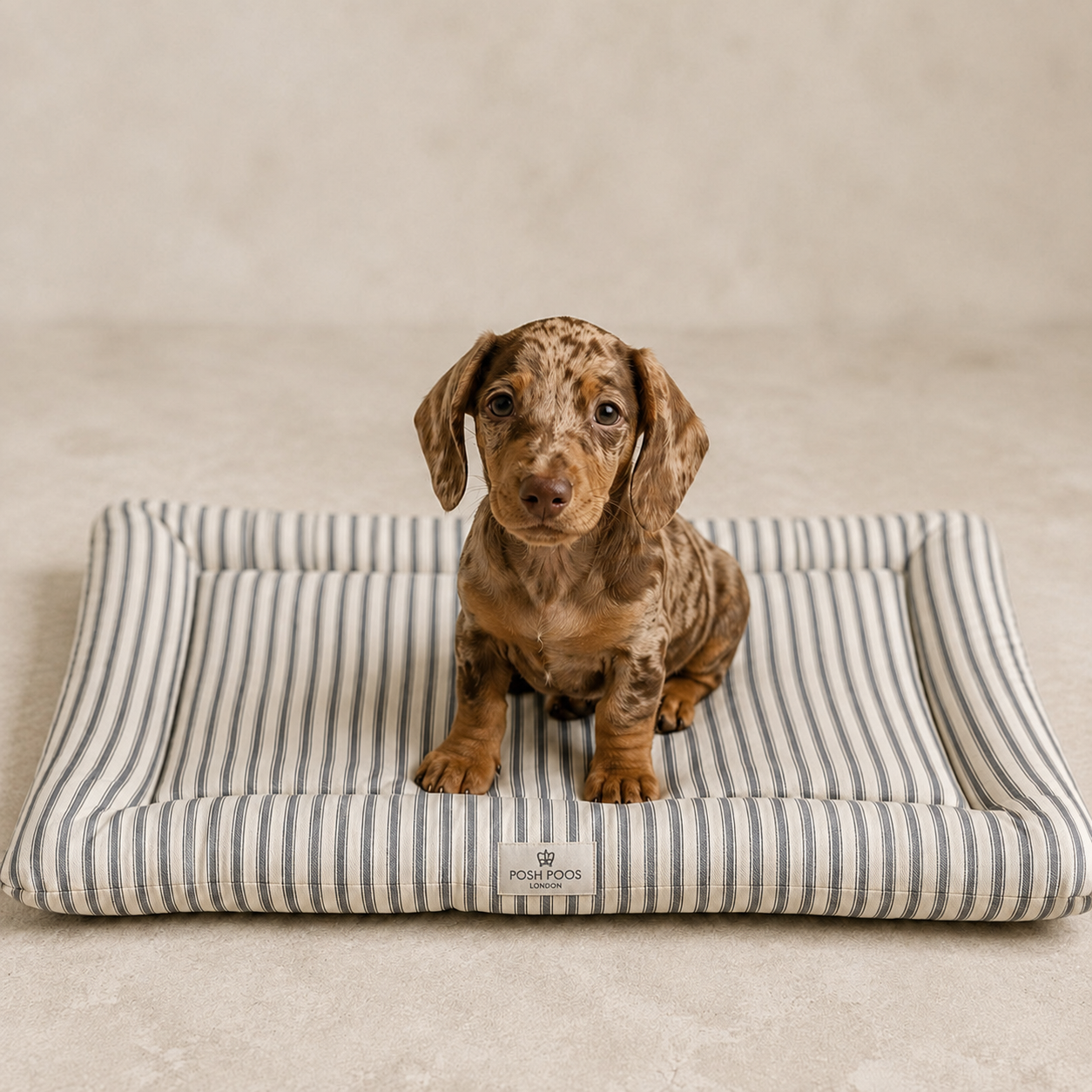 Crate Mattress - Heritage Stripe  (Grey)
