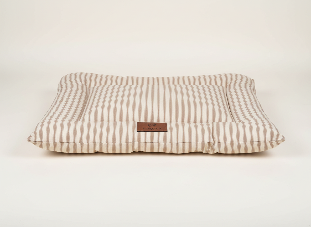Crate Mattress - Heritage Stripe - Taupe