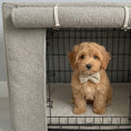 Load image into Gallery viewer, Complete Puppy 4 Piece Crate Set - Luxury Boucle - Stone (Save up to £46)
