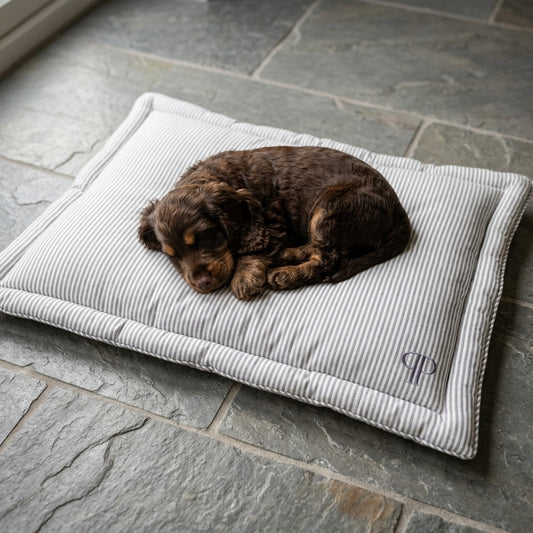 Crate Mattress - Heritage Stripe -Grey