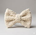 Load image into Gallery viewer, Boucle Doggy Bowtie - Cream
