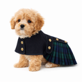 Load image into Gallery viewer, Tartan Kilt Puppy Coat XS
