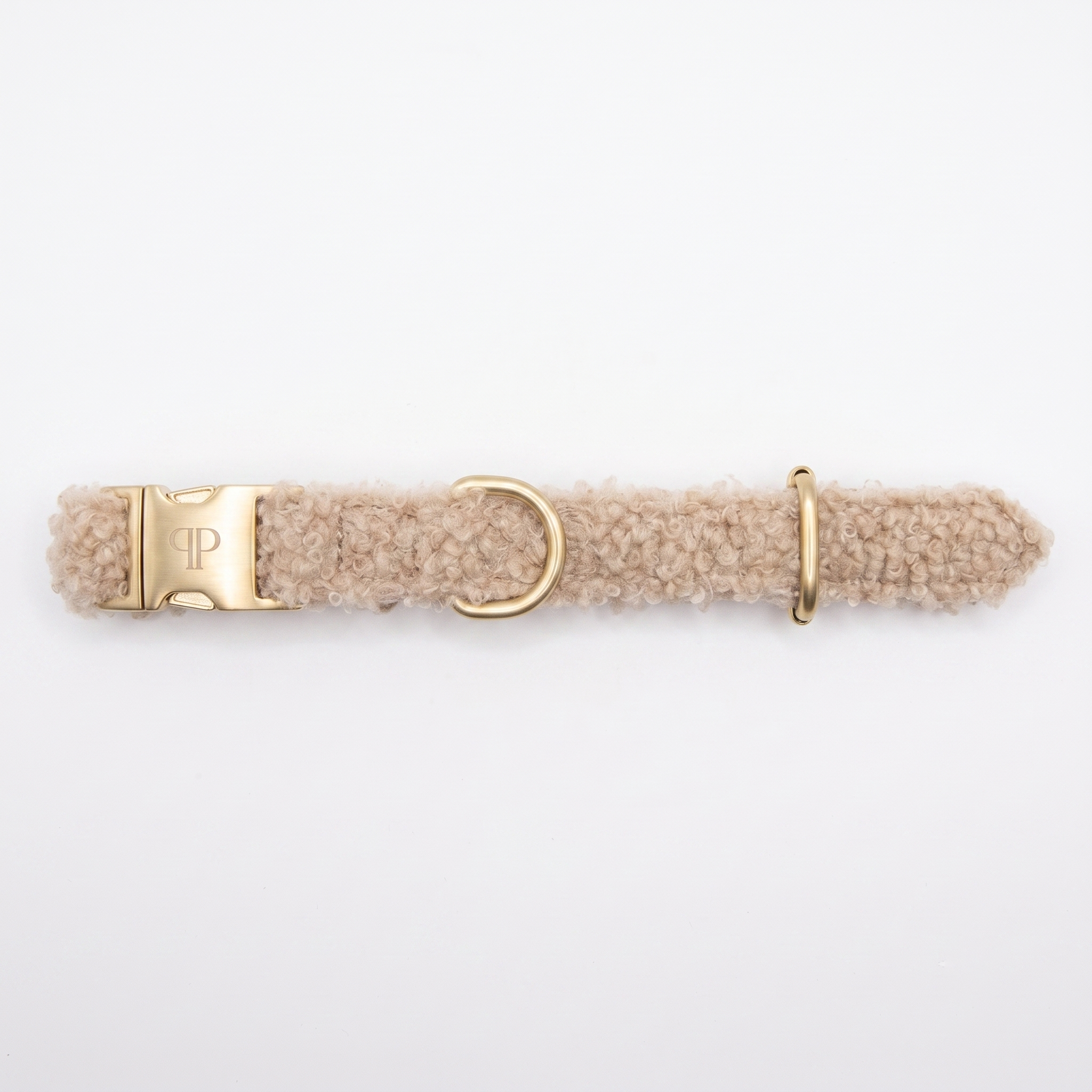 Teddy Puppy Collar - Oatmeal